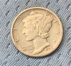 1930 Mercury Dime, Good, 90% Silver coin