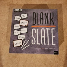 USAopoly Blank Slate Board Game New Opened 2018