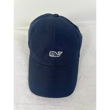 Vineyard Vines Baseball Hat Mens OS Navy Blue Whale Logo Adjustable Sport