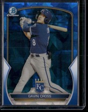 Gavin Cross 2023 Bowman Chrome Sapphire Edition #BCP-160 Kansas City Royals