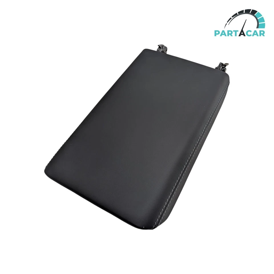 2024 2025 Tesla Model 3 M3 Front Center Console Armrest Lid Cover Black OEM Foto 3 de 4