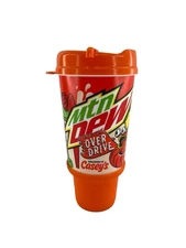 Mountain Dew Overdrive Casey’s General Store Cup Mug Sip Insulated 34 oz