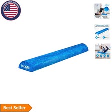 Versatile 36-Inch Firm Foam Roller - Ideal for Yoga, Pilates Core Exercises