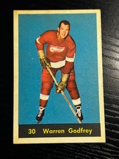 Warren Godfrey 30 1960-61 Parkhurst Detroit Red Wings