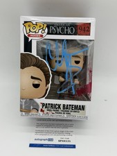 Christian Bale signed Psycho Funko Pop 942 Patrick Bateman Not South Park Kenny