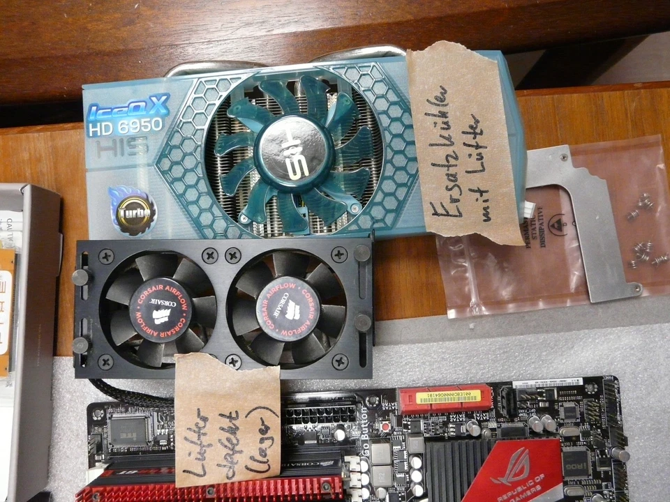 Asus Crosshair 4 Formula-FX 8150-Freezer13-HIS ICEQ HD6950 Corsair Dom. 2x2GBuvm - Bild 3 von 4