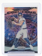 WILL LEVIS 2024 PANINI PRIZM FIREWORKS #4 TITANS FOOTBALL Q5454