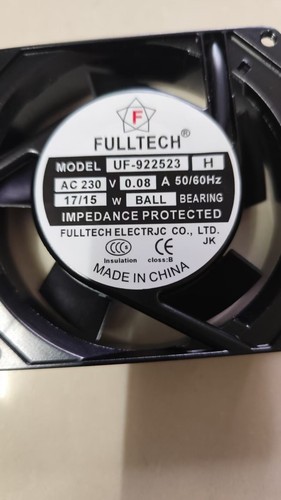 1 pcs F FULLTECH Fan UF-922523 H 230V 9225 9CM aluminum frame fan cooling fan - Afbeelding 2 van 4