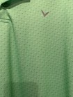 Callaway Opti-Dri Men's Golf Polo L Green Short Sleeve Geometric — photo 2