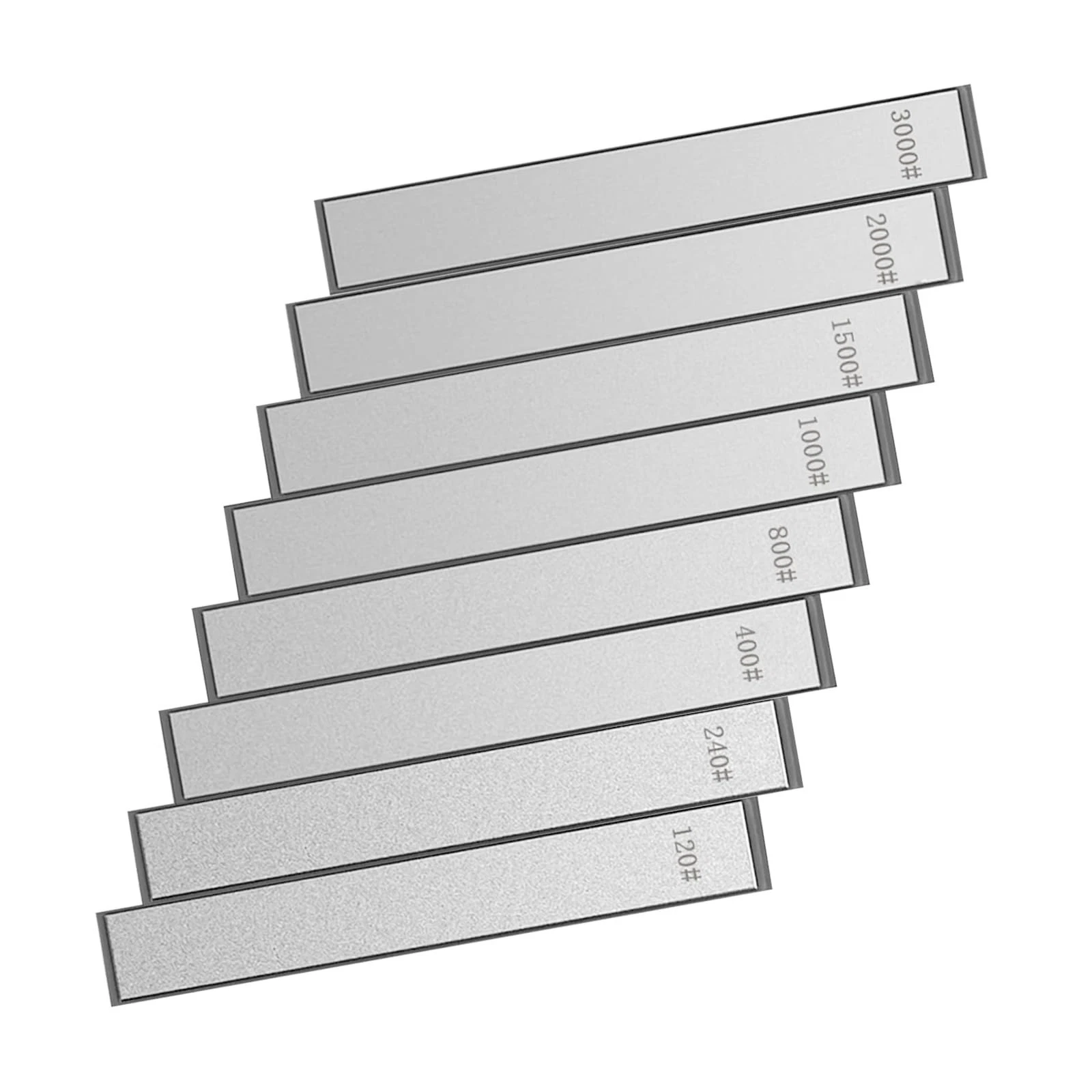 8 Pcs Diamond Sharpening Stones Set, diamond knife sharpening stone with a No...