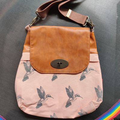 Handmade Selfmade Tasche Schultertasche Etsy Kolibri