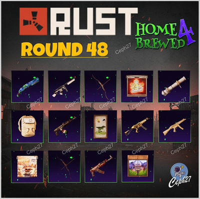 #ad Rust Twitch Drops Round 48 ALL 14 14 Items Skins EUR 1.99