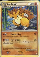 SANDSLASH 29/123 NM RARE HeartGold Soulsilver Pokemon CARD on eBay