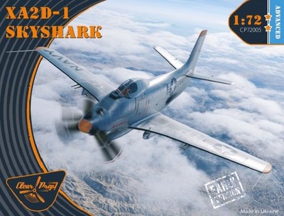 Clear Prop Models CP72005 - 1:72 XA2D-1 Skyshark - Neu