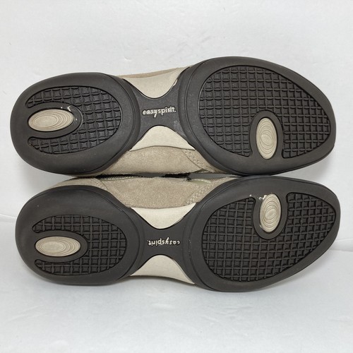 Easy Spirit Damen-Turnschuhe 8,5 M beige Leder ESGAILA Haken Schlaufe Riemen Komfort - Bild 8 von 10