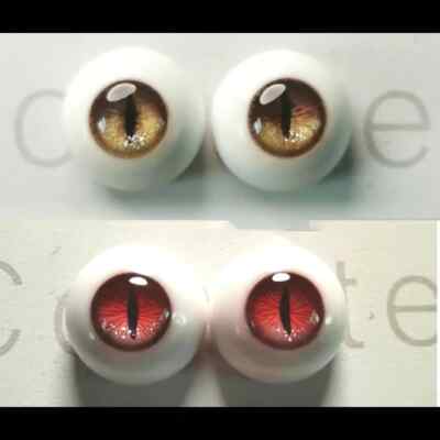 Resin Eyes Doll Eyeball Cat Eyes for 1/6 1/8 1/3 BJD Doll DIY Handmade Eyeball