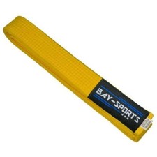  BAY Budogürtel GELB Budo Gürtel Karate Judo JuJutsu Taekwondo Gelbgurt Kickboxe