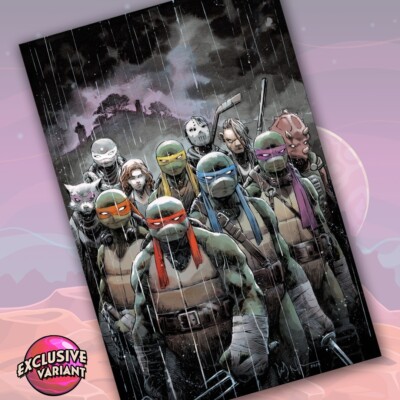 Teenage Mutant Ninja Turtles #150 GalaxyCon Exclusive Virgin Variant Comic Book
