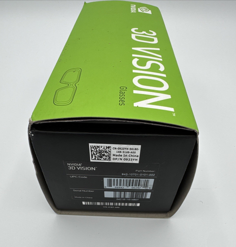 Nvidia 3D Vision Wireless Brille (942-10701-0101-002) NEU IM KARTON Immersive - Bild 3 von 7