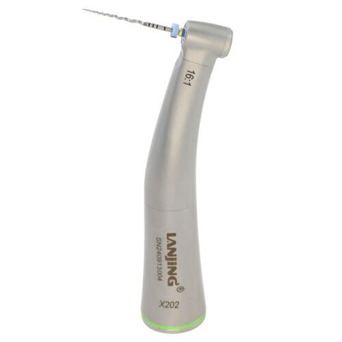 Pieza de mano dental endodoncia contra ángulo 16:1 mini cabeza fibra óptica tipo E - Imagen 9 de 48