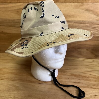 Camo Boonie Hat Desert Chocolate Chip Size Small Sun Hat
