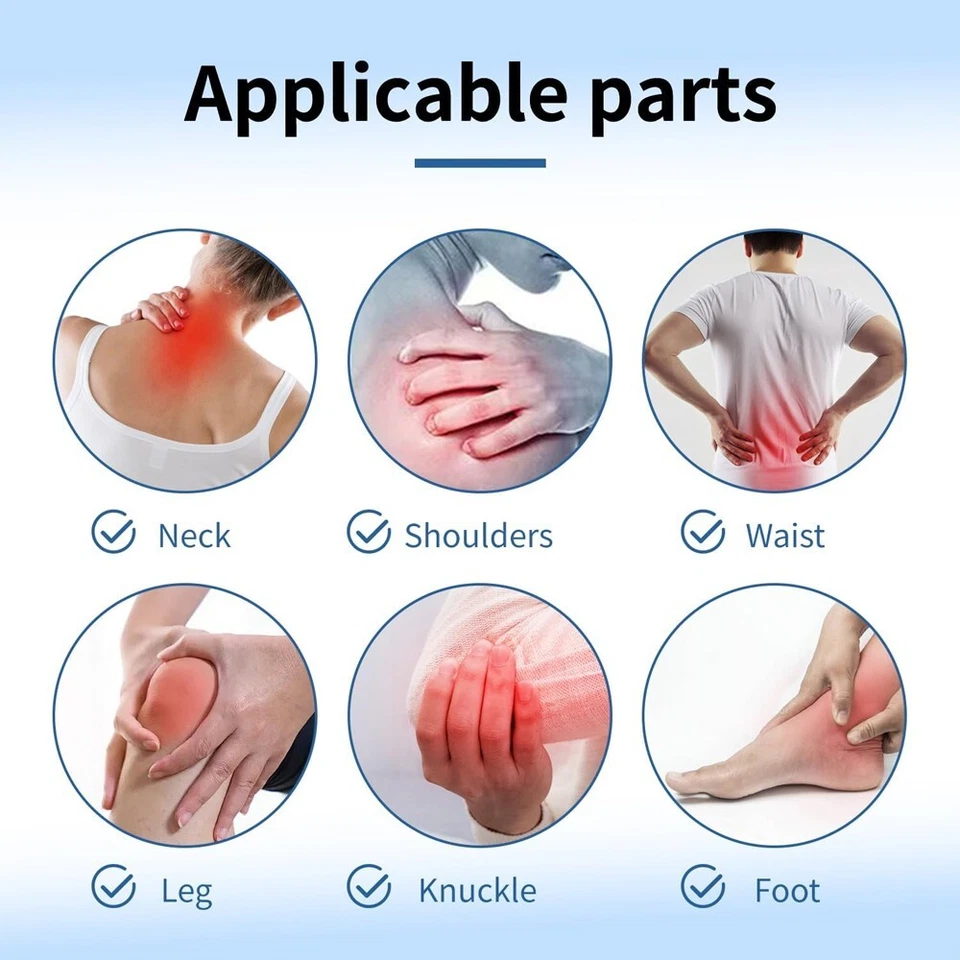 Far Infrared Heat Patch - 10Pcs Deep Penetrating for Back, Wrist Muscle Sprain - Image 4 of 4