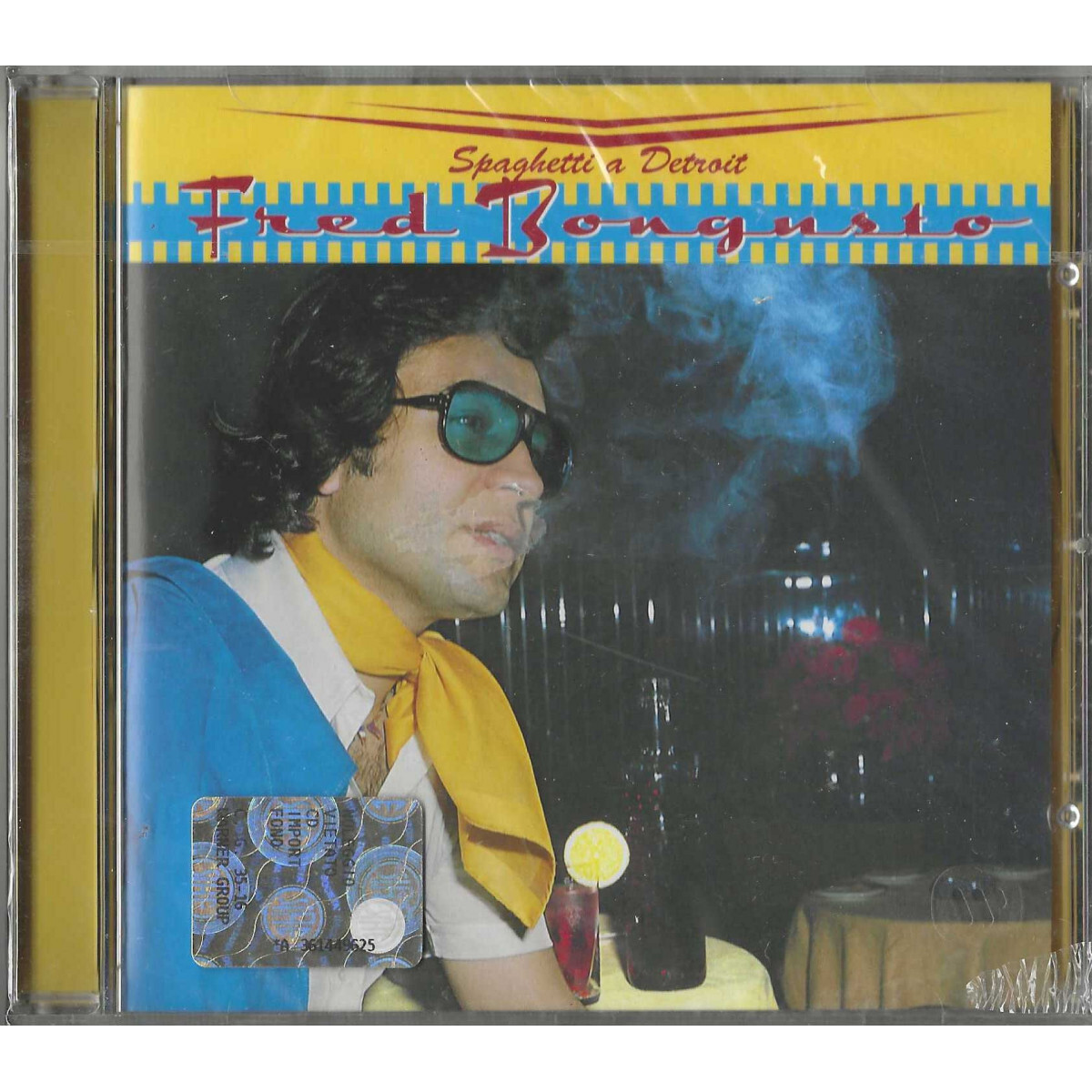 Fred Bongusto CD Spaghetti A Detroit / Warner Fonit – 3984291212 Sealed