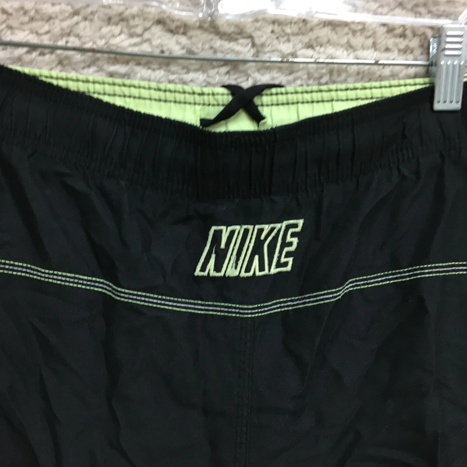 Nike Board Shorts Medium (Fit 2XL) Adult Black Swim Trunks Cargo Surf Mens XXL - Image 4 of 4