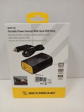 Scosche 150W Portable Power Inverter For Car With Box