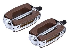 NEW Bike Bicycle Brown Krate Pedals 1/2" CRUISER LOWRIDER CHOPPER Pedals