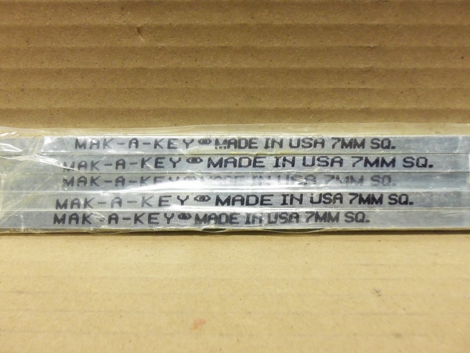 Mak A Key SK 15/2 Step Keystock 1/2 x 5/8 x 12