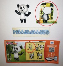Sd346 Panda (formas con agujeros) + Papel Kinder Italia 2019 Masha y el oso 4