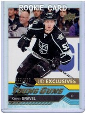 2016-17 Upper Deck Exclusives #474 Kevin Gravel YG  /100