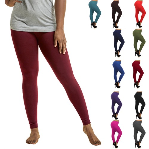 Buy Womens Fleece Leggings Plus Size 