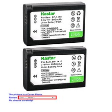 Kastar Replacement Battery Pack for ED-BP1410 BP1410 & Samsung Digimax WB2200F