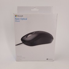 Microsoft Basic P58-00061 Optical Mouse Black - New/Sealed
