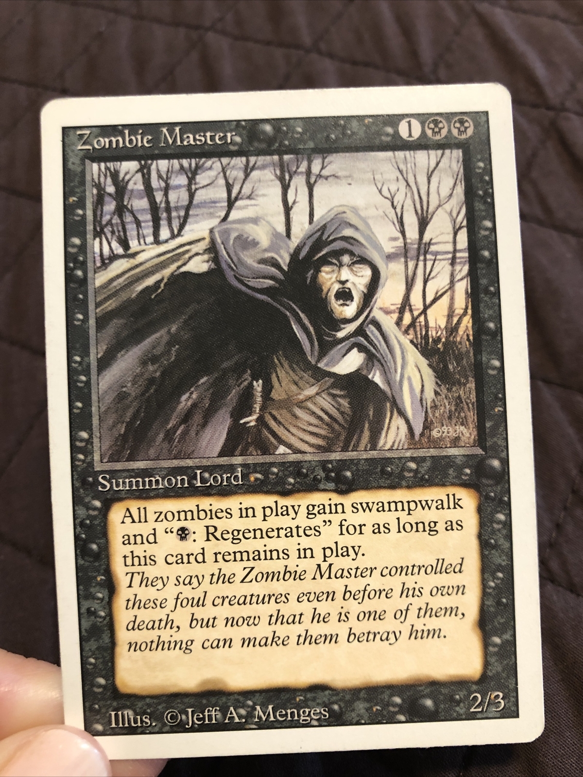 Zombie Master Revised Edition Regular Rare- NM-MTG