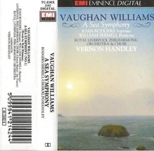 Vaughan Williams : A Sea Symphony : Rodgers - Shimell - Vernon Handley (Casette