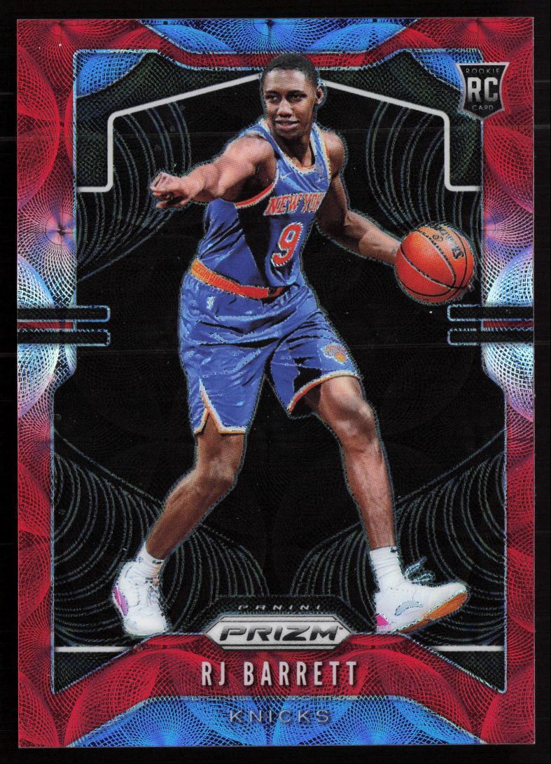 2019-20 Panini Prizm Red Choice RJ Barrett Rookie /88 New York Knicks #250