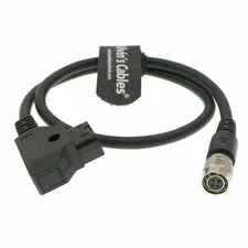 D Tap to 4 Pin Hirose Female Power Cable for SmallHD AC7 OLED DP7 Monitor 45cm
