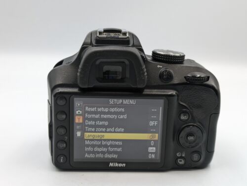 Nikon D3400 24,2 megapixel fotocamera reflex digitale - nero SC 130.700 dal Giappone y237 - Foto 22 di 23