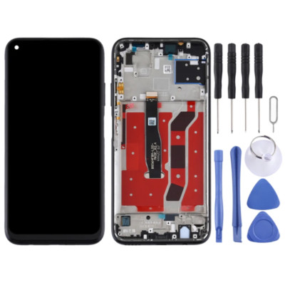 For Huawei Nova 6 SE JNY-AL10, JNY-TL10 LCD Screen Display Touch Digitizer Frame
