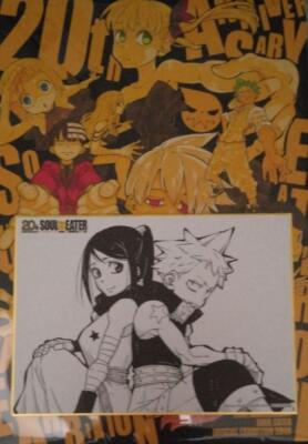 SOUL EATER 20th Anniversary Exhibition 2024 Limited Pamphlet Mini shikishi Set 2