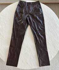 Fashion Nova Chocolate Faux Leather Pants