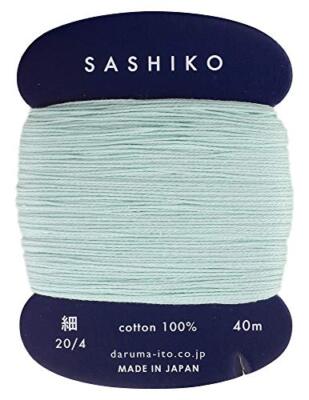 Yokota Daruma Sashiko Thread (Thin) Card Roll Col.206 MInt 40m 01-2400 Japan