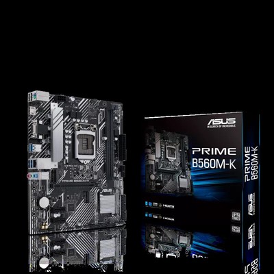 ASUS PRIME B560M-K Motherboard LGA1200 2x DDR4 2x M.2 Support 11th /10th Gen CPU