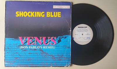 LP SHOCKING BLUE ''VENUS (DON PABLO REMIX)'' ZYX 1990 ITALY ELECTRONIC HOUSE