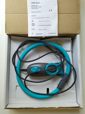 LEM Flex II 2 Stromzangen Messgerät AC Current Probe RR3330-SD