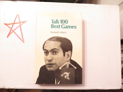 Vintage Allan Troy Chess Book-Mikhail Tal's 100 Best Games 2/3 Queen's Gambit