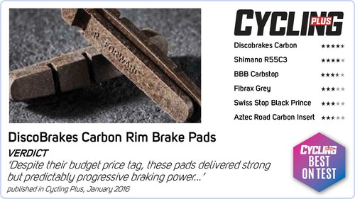 Campagnolo Record Carbon Ano Supporto Scarpe Freno & Pastiglie Cerchio Carbonio, Record - Foto 2 di 12